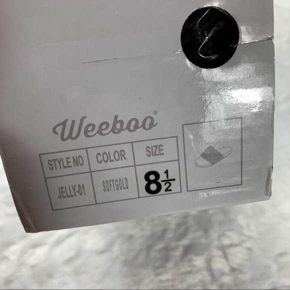 Weeboo Jelly Glittery Slides - Picture 9 of 9